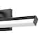 Z-Lite Liam Vanity, 1-Light, 18 In.W x 3 In.L x 5 In.H, Matte Black/Frosted 1009-18W-MB-LED - alternate 4